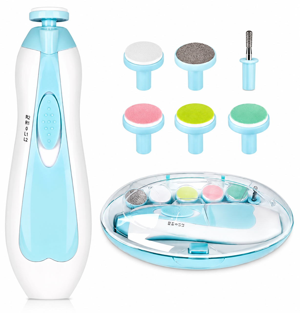 Electric Nail Trimmer Set For Baby